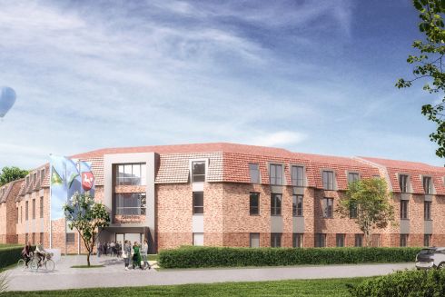 Neubau eines Gästehauses für die Berufsbildenden Schulen in Cadenberge 